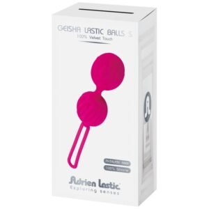 ADRIEN LASTIC – BOLAS DE SILICONE GEISHA LASTIC TAMANHO S FÚCSIA