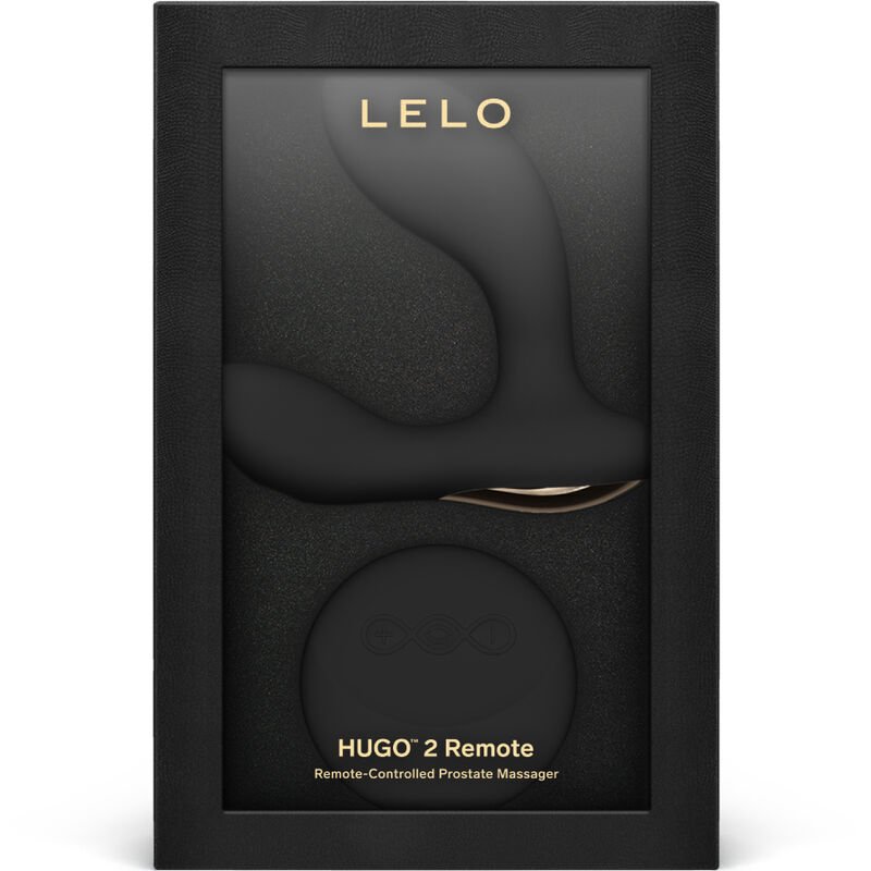 LELO - HUGO 2 MASSAGER DE PRÓSTATA CONTROLE REMOTO PRETO - Image 3