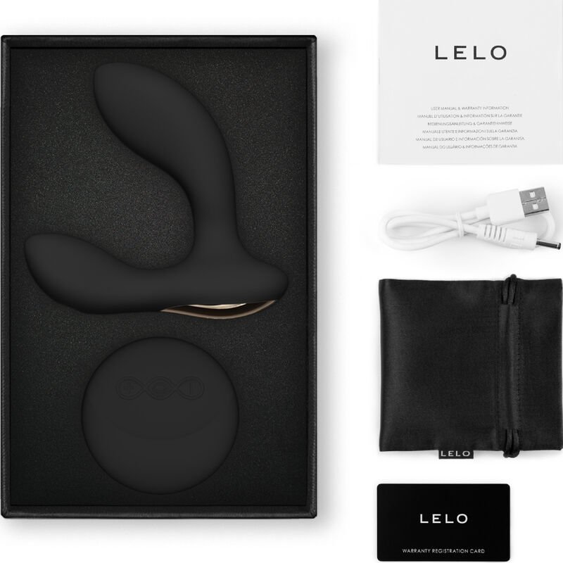 LELO - HUGO 2 MASSAGER DE PRÓSTATA CONTROLE REMOTO PRETO - Image 2