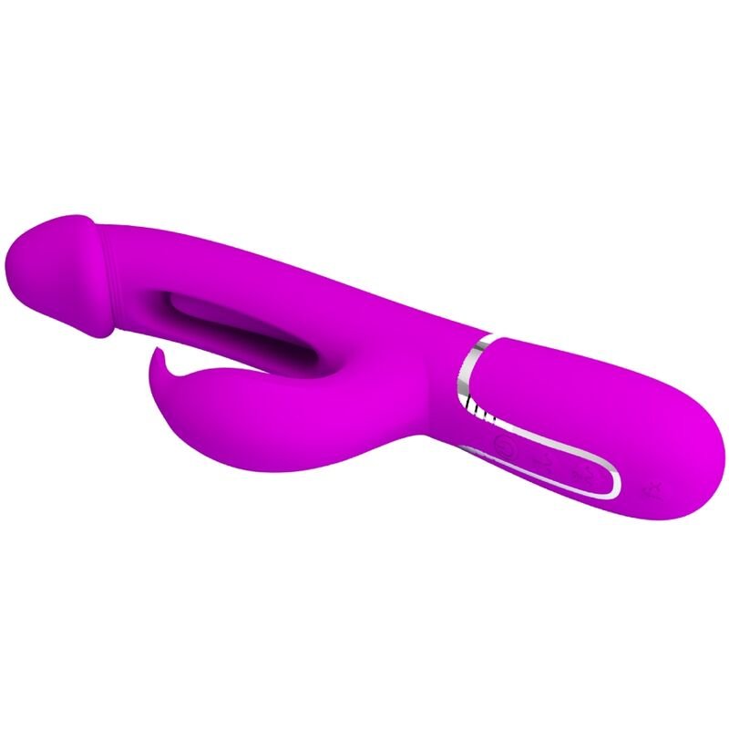 PRETTY LOVE - VIBRADOR COELHO DEJON 3 EM 1 MULTIFUNO FUCSIA - Image 4