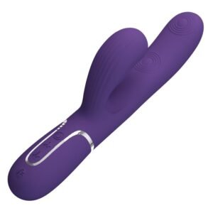 PRETTY LOVE – PERLITA VIBRADOR G-SPOT 3 EM 1 MULTIFUNO ROXO