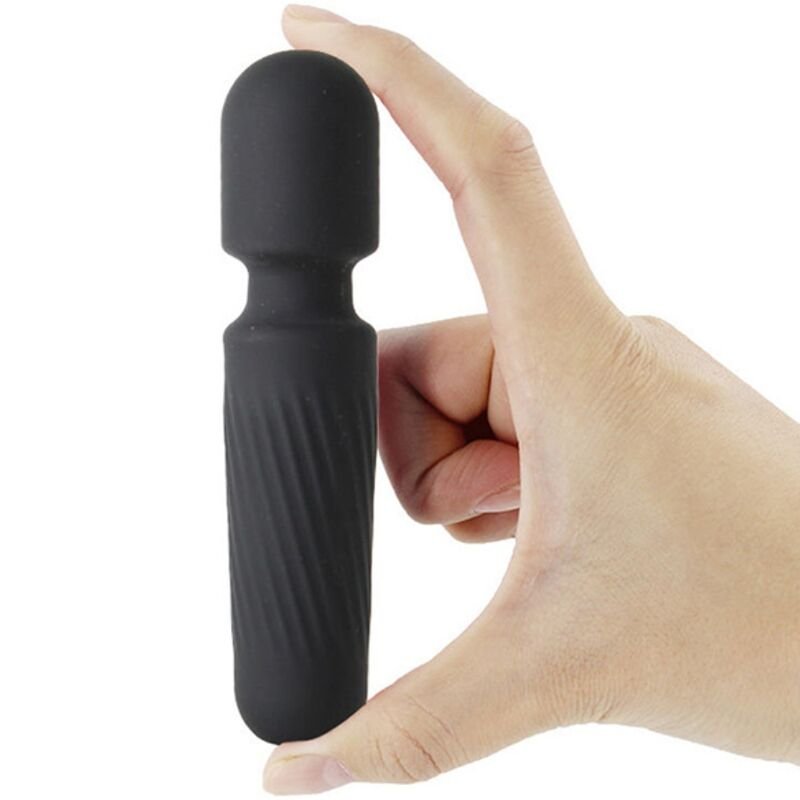 ARMONY - YOUR MAGIC MASSAGER E VIBRADOR RECARREGÁVEL 10 VIBRAÇÕES PRETO - Image 2