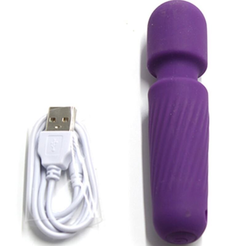 ARMONY - YOUR MAGIC MASSAGER E VIBRADOR RECARREGÁVEL 10 VIBRAÇÕES ROXO - Image 3