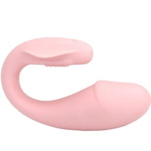 ARMONY – FRESHFUN CICI STAP-ON VIBRADOR CONTROLE REMOTO E APLICATIVO 10 VIBRAÇÕES ROSA