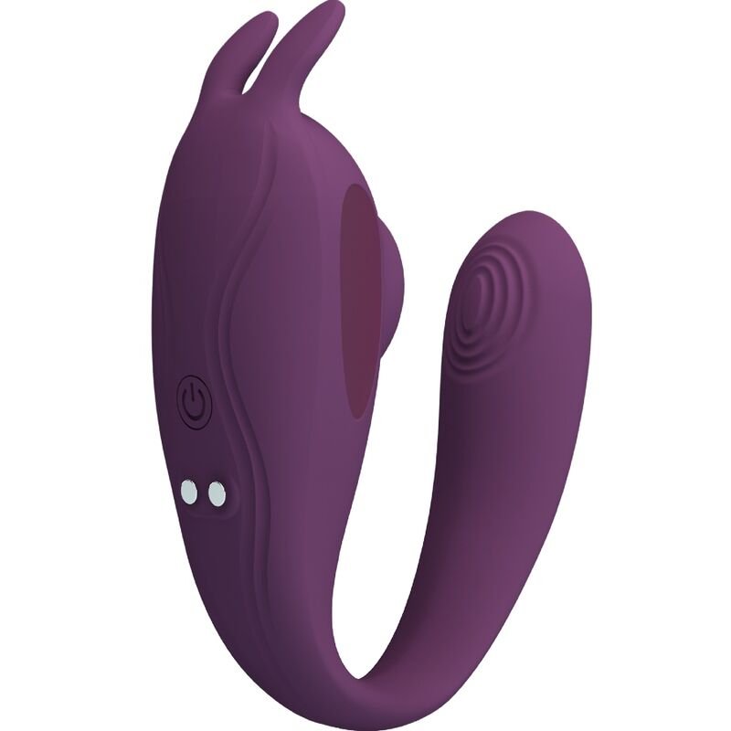 PRETTY LOVE - ESTIMULADOR E VIBRADOR SHEY APLICATIVO GRATUITO LONGA DISTÂNCIA ROXO - Image 2
