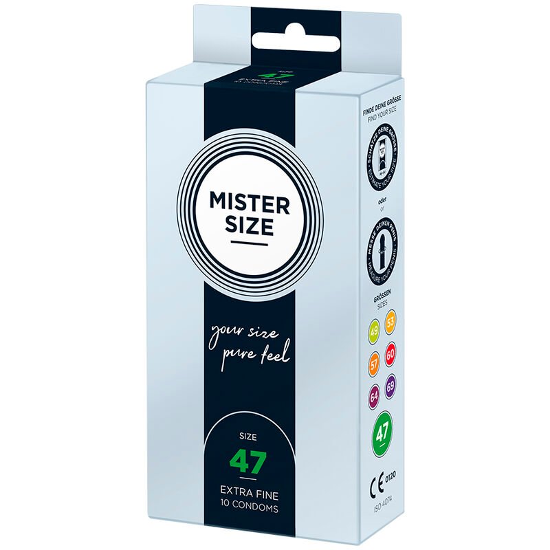 MISTER SIZE - PRESERVATIVOS TAMANHO XS 47 MM (10 UNIDADES) - Image 2