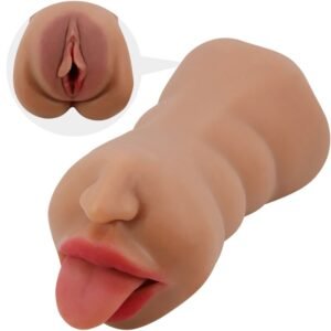 CRAZY BULL – SARAH DUPLO MASTURBADOR BOCA E VAGINA CARNE