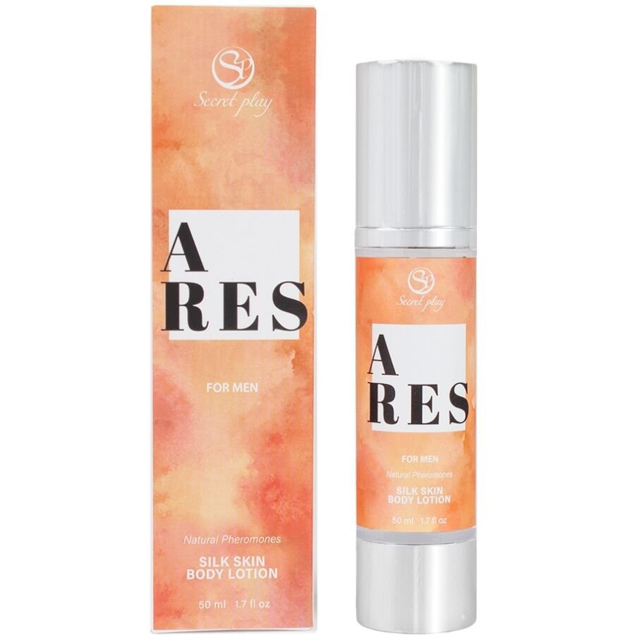 SECRETPLAY - ARES SILK SKIN LOÇÃO MASCULINA 50 ML