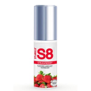 STIMUL8 – LUBRIFICANTE S8 MORANGO 50 ML