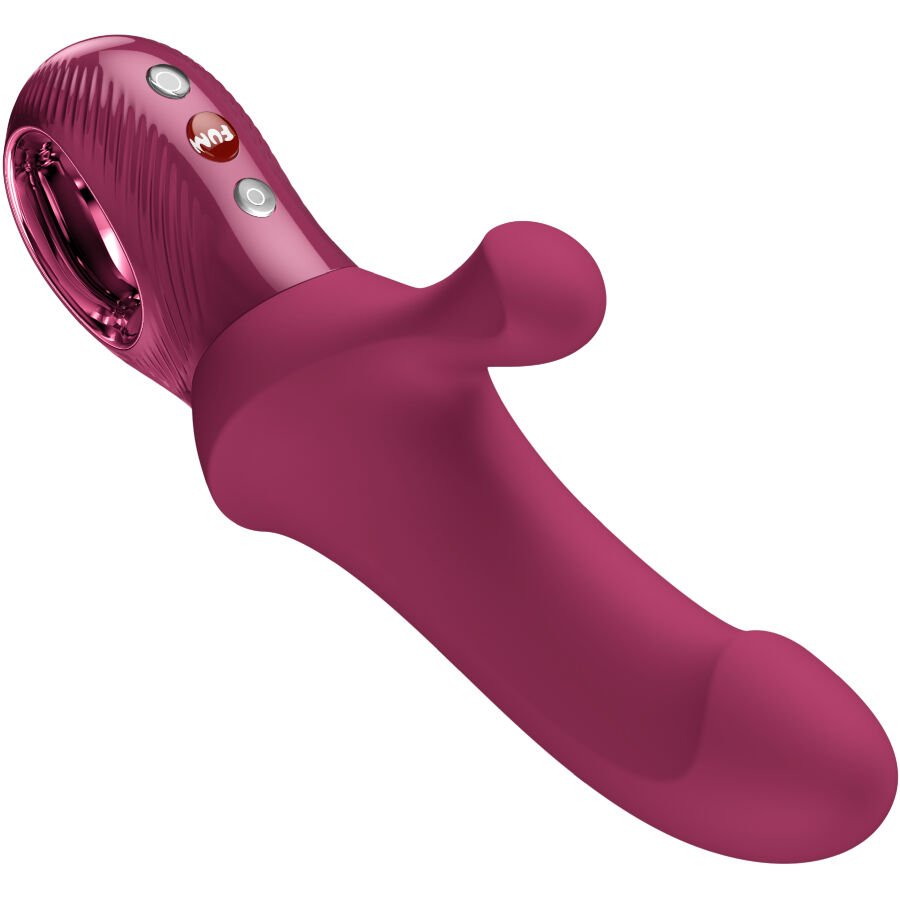 FUN FACTORY - BI STRONIC CURVE THRUSTING RABBIT PULSATORS VERMELHO VINHO - Image 2