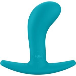 FUN FACTORY – PLUG ANAL EM FORMATO DE BUNDA TAMANHO P ÁGUA-MARINHA