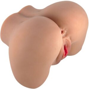 CRAZY BULL – VIBRADOR MILA BUTT COM CONTROLE REALISTA DE VAGINA E ÂNUS REMOTO