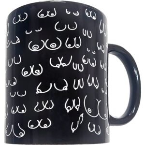 DIABLO PICANTE – CANECA BOOBS PRETA 370 ML