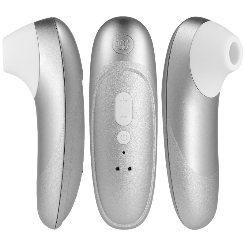 WOMANIZER - PRO VIBRANT CLITORIAL STIMULATOR CINZA PRATEADO - Image 4