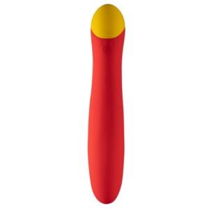 ROMP – HYPE VIBRADOR MULTIFUNCIONAL PARA PONTO G VERMELHO