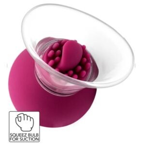 SHE.E.O – BOMBA VIBRATÓRIA E ROTATIVA PARA MAMILOS E CLITÓRIS