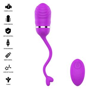 INTENSE – SOOKIE OVO VIBRATÓRIO COM CONTROLE REMOTO ROXO