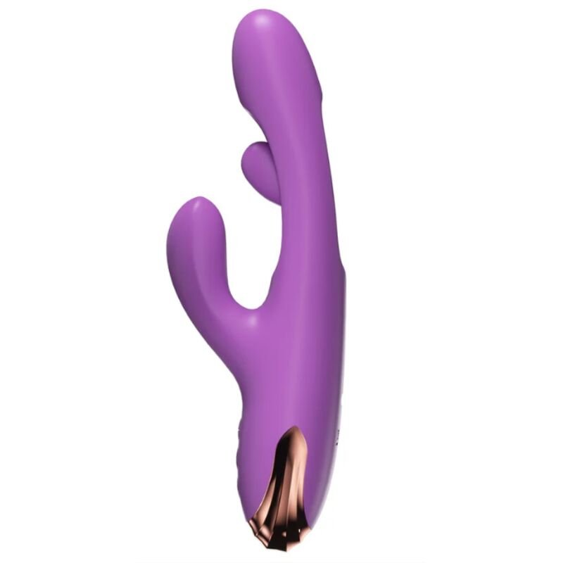 SHE.E.O - VIBRADOR RABBIT PARA PONTO G COM MOVIMENTO DIGITAL ROXO - Image 4