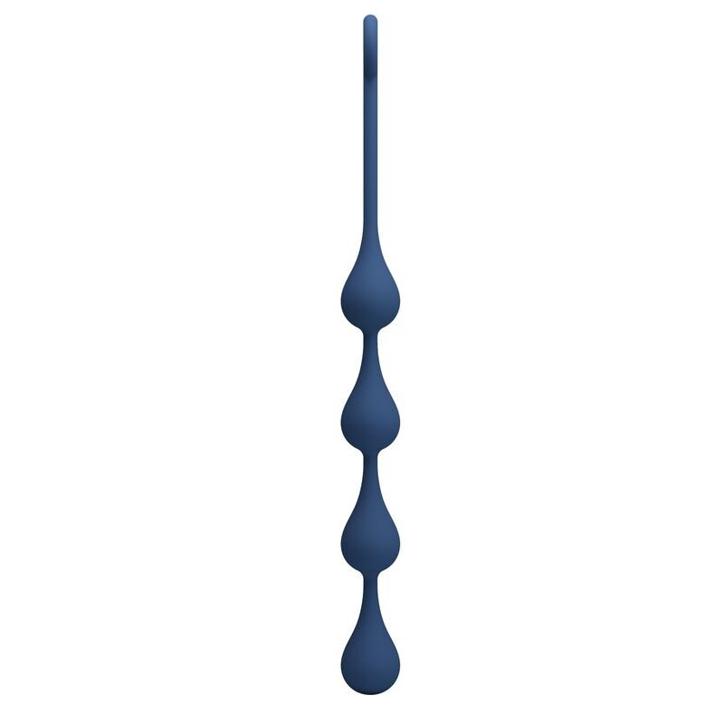 MR PLAY - BOLINHAS ANAL DE SILICONE AZUIS TAMANHO M 33 CM - Image 4