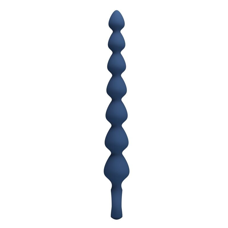 MR PLAY - BOLINHAS ANAL DE SILICONE AZUIS E PLUG ANAL 26,7 CM - Image 3