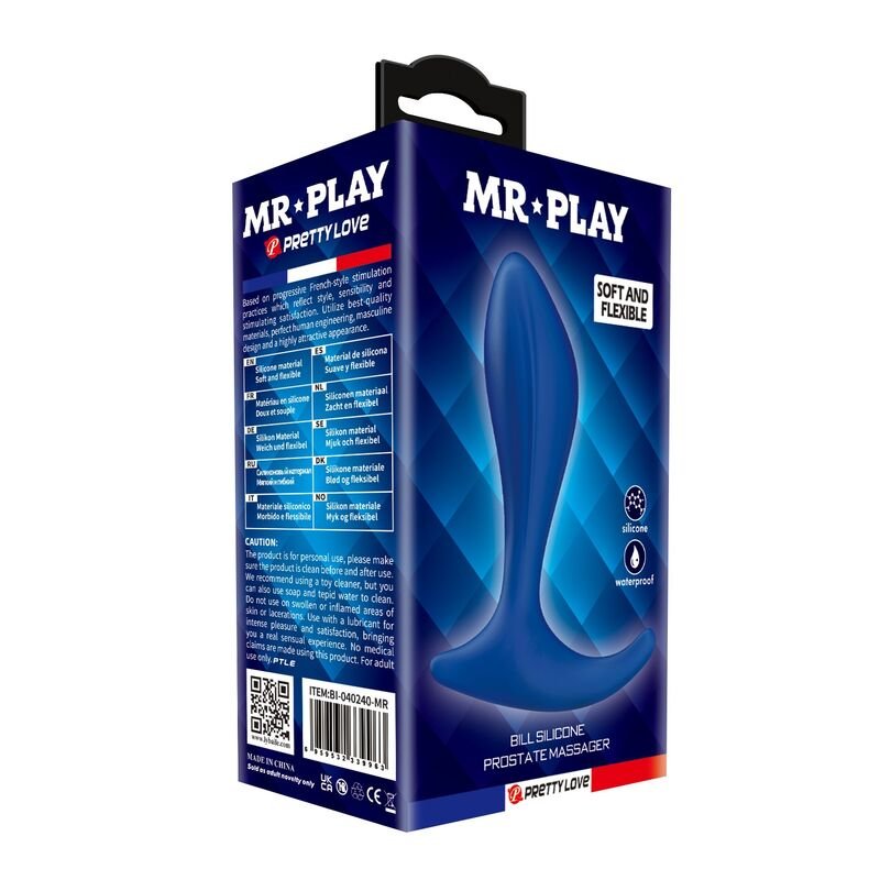 MR PLAY - MASSAGEADOR DE PRÓSTATA AZUL - Image 2