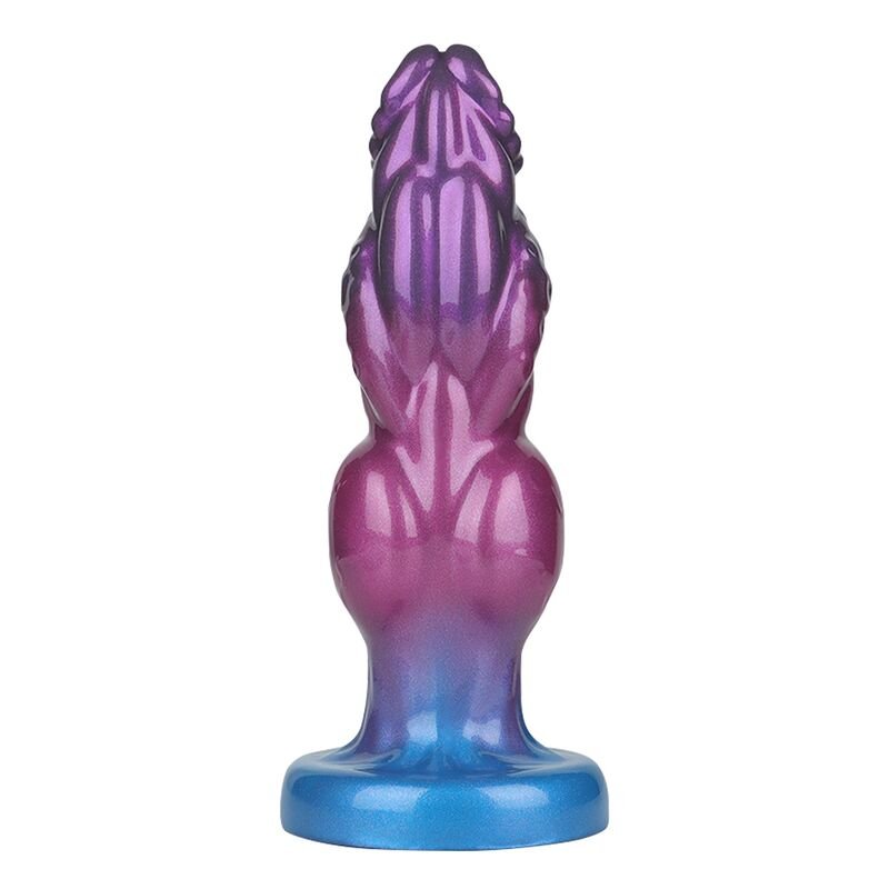 POWER MONSTERS - RIFT TITAN BICOLOR DILDO DE SILICONE INFLÁVEL FANTASIA 24 CM Ø 5 CM - Image 3