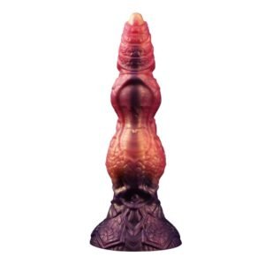 POWER MONSTERS – SAVAGE BEASTLORD TRICOLOR FANTASY SILICONE DILDO 24 CM Ø 5 CM