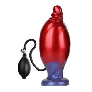 POWER MONSTERS – SHADOW BEHEMOTH BICOLOR DILDO DE SILICONE FANTASIA 22 CM Ø 5 CM