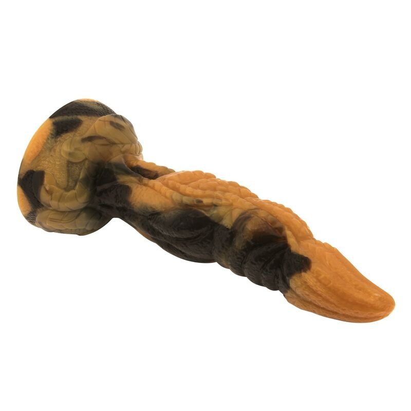 POWER MONSTERS - DILDO DE SILICONE FANTASIA TIRANOSSAURO BICOLOR 20,5 CM Ø 5 CM - Image 5