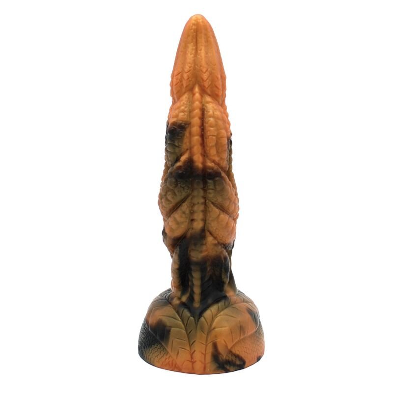 POWER MONSTERS - DILDO DE SILICONE FANTASIA TIRANOSSAURO BICOLOR 20,5 CM Ø 5 CM - Image 3