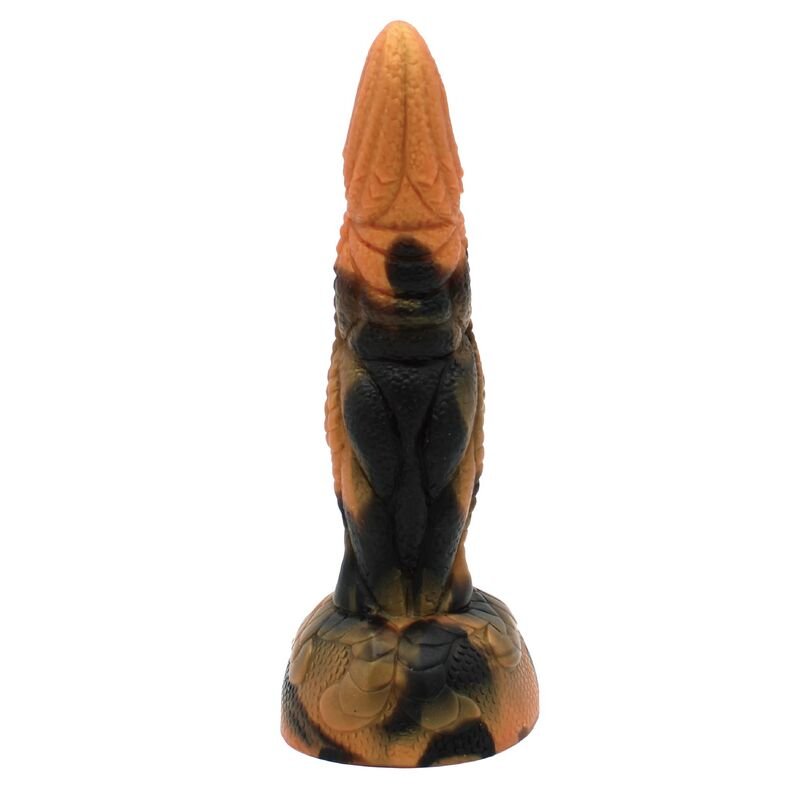 POWER MONSTERS - DILDO DE SILICONE FANTASIA TIRANOSSAURO BICOLOR 20,5 CM Ø 5 CM - Image 4