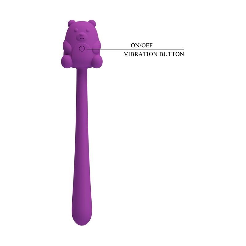 PRETTY LOVE - VIBRADOR RECARREGÁVEL EM FORMATO DE URSO FOFO - Image 3