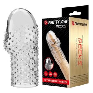 PRETTY LOVE – CAPA PENIANA PARA NERD: DEIXE SEU PÊNIS MAIS GROSSO E TRANSPARENTE