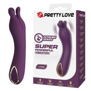 PRETTY LOVE – VIBRADOR RECARREGÁVEL LUNAO COM 10 FUNÇÕES ROXO