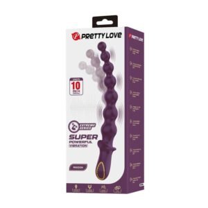 PRETTY LOVE – MADISON VIBRADOR ANAL RECARREGÁVEL COM 10 FUNÇÕES