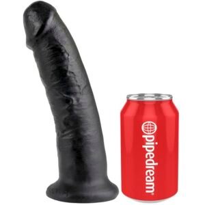 KING COCK – 9 DILDO PRETO 22.9 CM