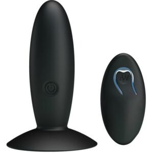 PRETTY LOVE – PLUG ANAL RECARREGVEL COM VIBRAO E CONTROLE