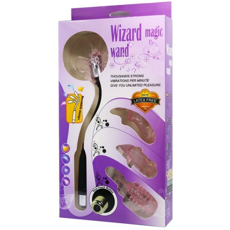 BAILE - ESTIMULADOR DE VARINHA MGICA WIZARD COM VIBRAO - Image 5