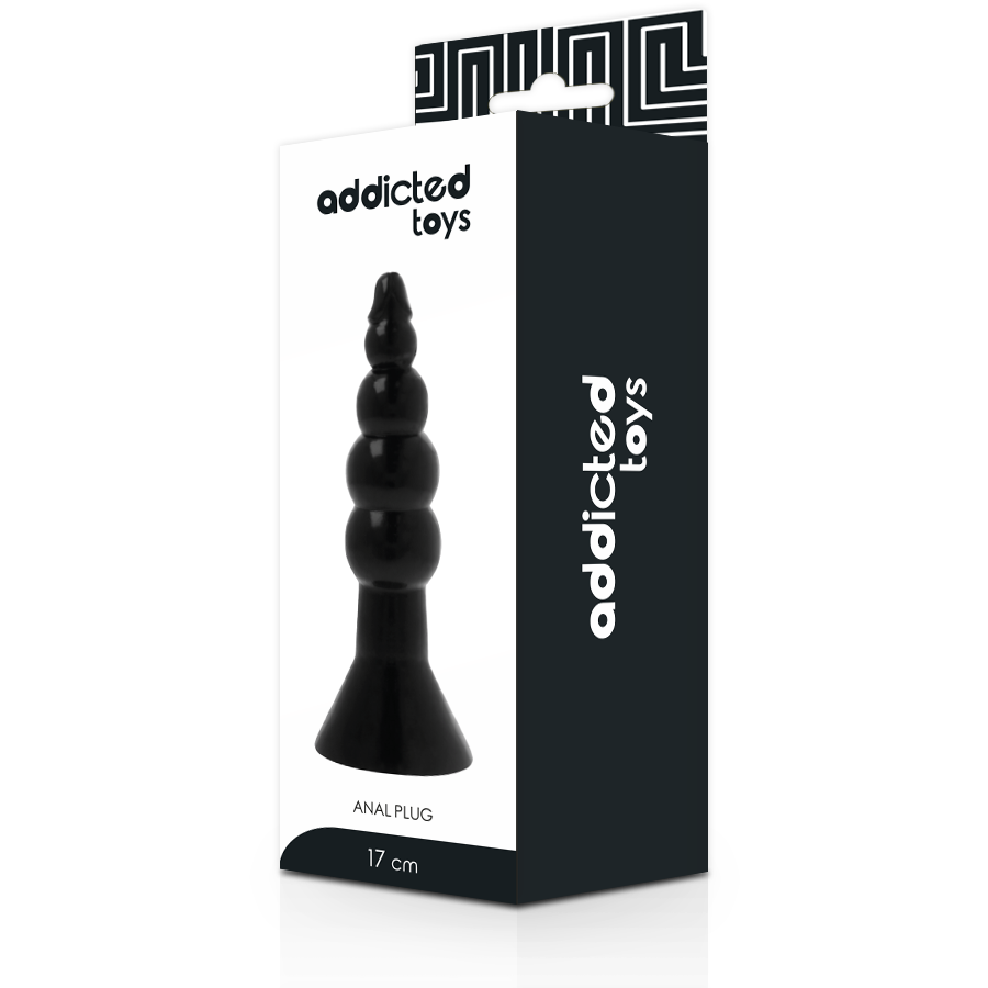 ADDICTED TOYS - PLUG ANAL 17 CM PRETO - Image 3