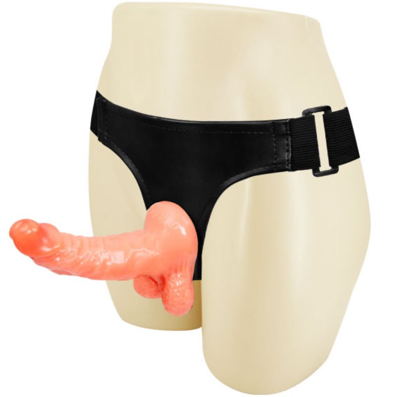 BAILE - ARNÊS COM PÊNIS REALISTA E CALA AJUSTVEL ULTRA APAIXONADA 15.5 CM - Image 2