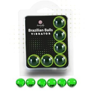 SECRETPLAY – CONJUNTO 6 BOLAS BRASILEIRAS VIBRADOR