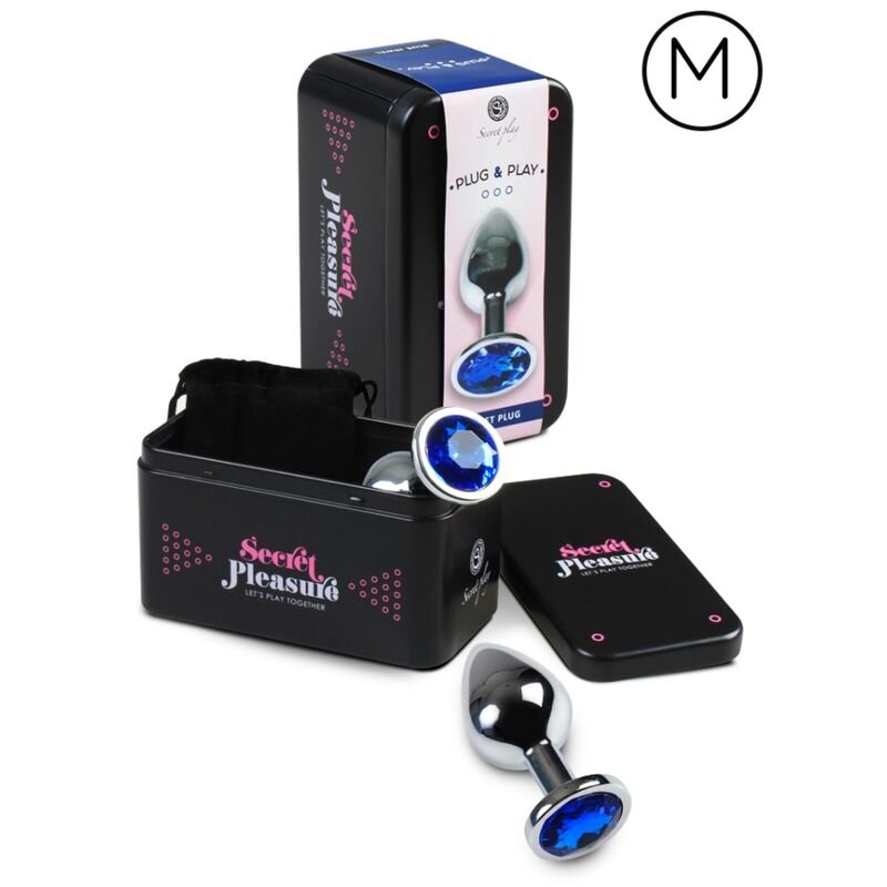 SECRETPLAY - PLUG ANAL AZUL M - Image 2