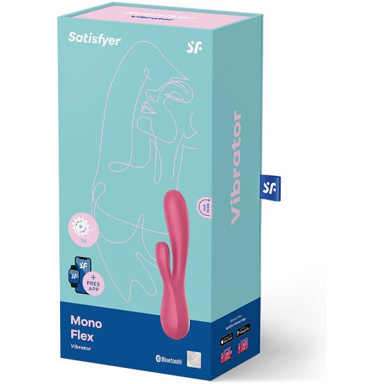 SATISFYER - MONO FLEX VERMELHO COM APLICATIVO - Image 4