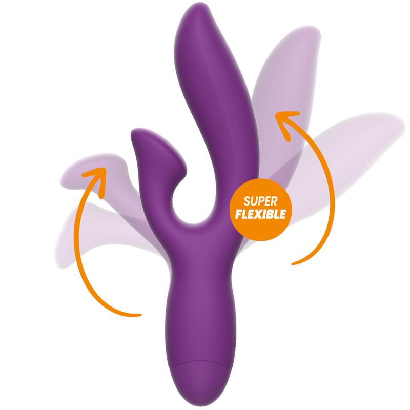 REWOLUTION - VIBRADOR FLEXÍVEL REWOFUN COM COELHO - Image 2
