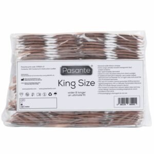 PASANTE – SACO DE PRESERVATIVOS KING SIZE 144 UNIDADES