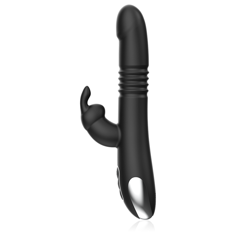 BLACK&SILVER - KENJI VIBRADOR RABBIT UP & DOWN + CONTROLO REMOTO WATCHME - Image 4