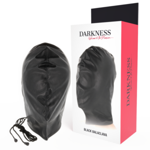 DARKNESS – MSCARA DE SUBJUGAO PRETA
