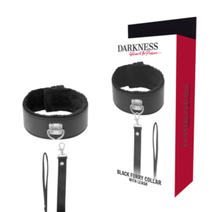 DARKNESS – COLAR FORRO COM CORRENTE DE TITÂNIO