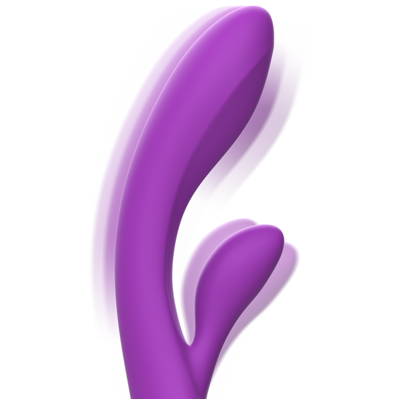 INTENSE - VIBRADOR LUIGI COELHO SILICONE LÍQUIDO ROXO - Image 5