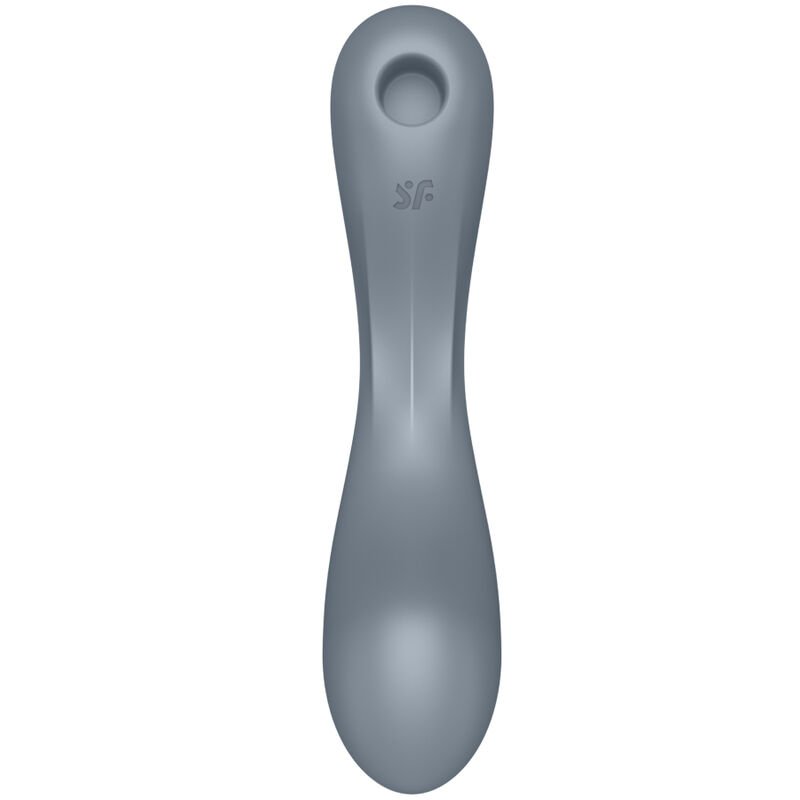 SATISFYER - CURVE TRINITY 1 AIR PULSE VIBRATION GREY - Image 4